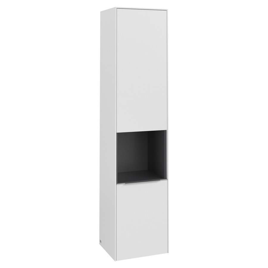 Armoire haute SUBWAY 3.0
40,0 x 171,0 x 36,2 cm
armoire de tablette, 2 portes
4 tablettes, charnières à
droite, 1 niche ouverte