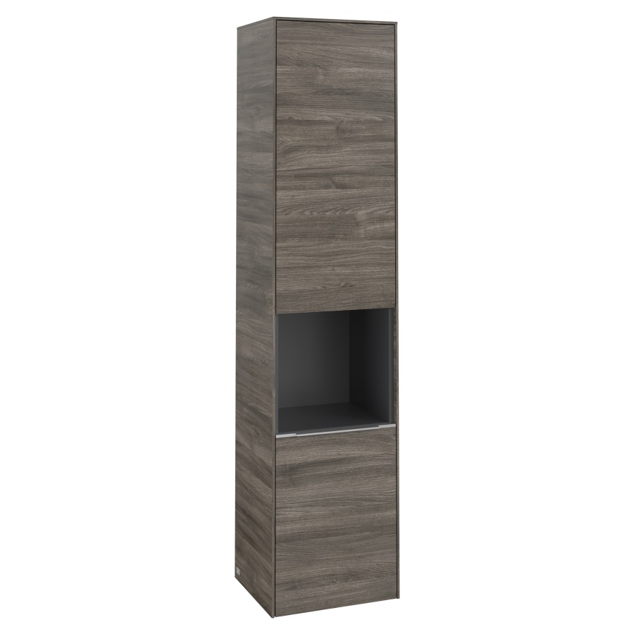 Armoire haute SUBWAY 3.0
40,0 x 171,0 x 36,2 cm
armoire de tablette, 2 portes
4 tablettes, charnières à
droite, 1 niche ouverte