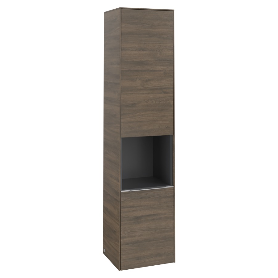 Armoire haute SUBWAY 3.0
40,0 x 171,0 x 36,2 cm
armoire de tablette, 2 portes
4 tablettes, charnières à
droite, 1 niche ouverte