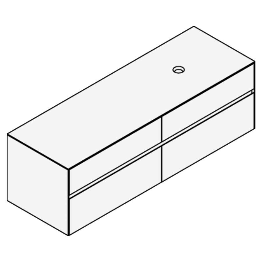 Élément inférieur KARMA MIXTE
160,9 x 49,8 x 52,0 cm
2 éléments à chacun 2 tiroirs
pour lavabo à poser 248 156
157/158/159/160/161/162/163
164 à droite