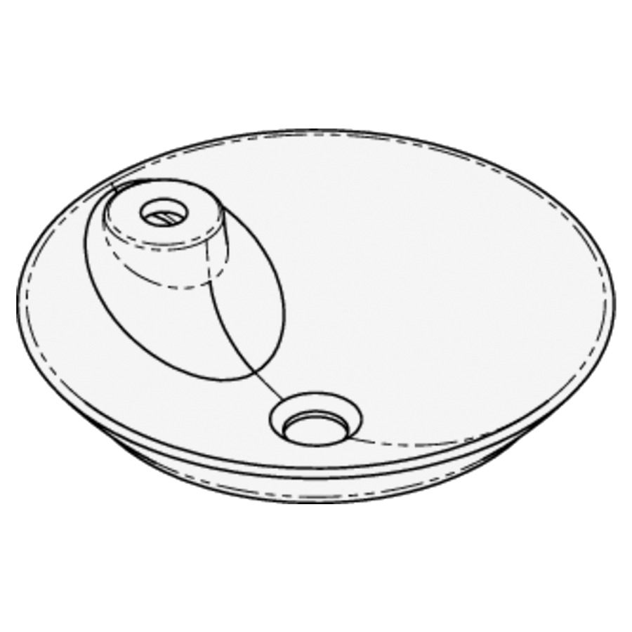 Lavabo à poser Karma Tulipe