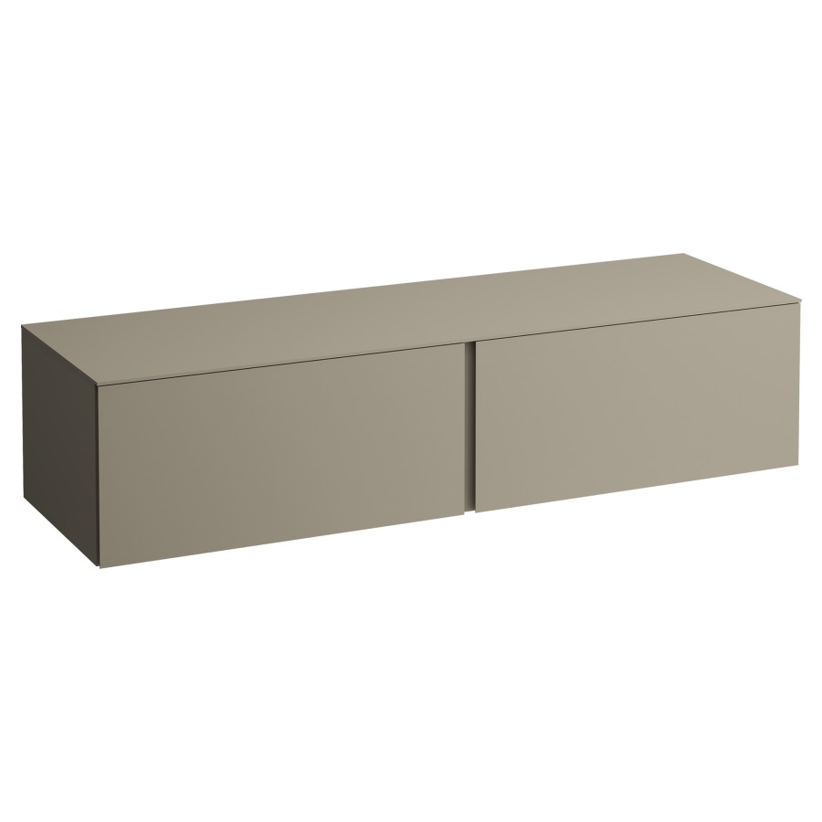 Élément inférieur
ILBAGNOALESSI
160,0 x 37,0 x 50,0 cm
élément à 2 tiroirs
avec plaque de recouvrement
HPL de 6 mm en couleur corpus
sans découpe de lavabo