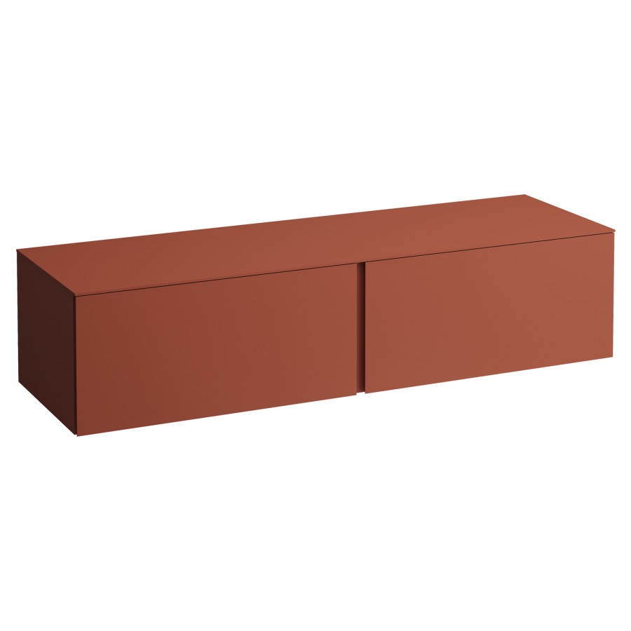 Élément inférieur
ILBAGNOALESSI
160,0 x 37,0 x 50,0 cm
élément à 2 tiroirs
avec plaque de recouvrement
HPL de 6 mm en couleur corpus
sans découpe de lavabo