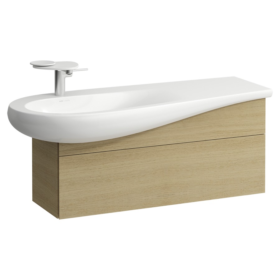 Élément inférieur
ILBAGNOALESSI
99,5 x 44,0 x 32,0 cm
élément à 1 tiroir
pour lavabo 234 083/087
tablette à droite
