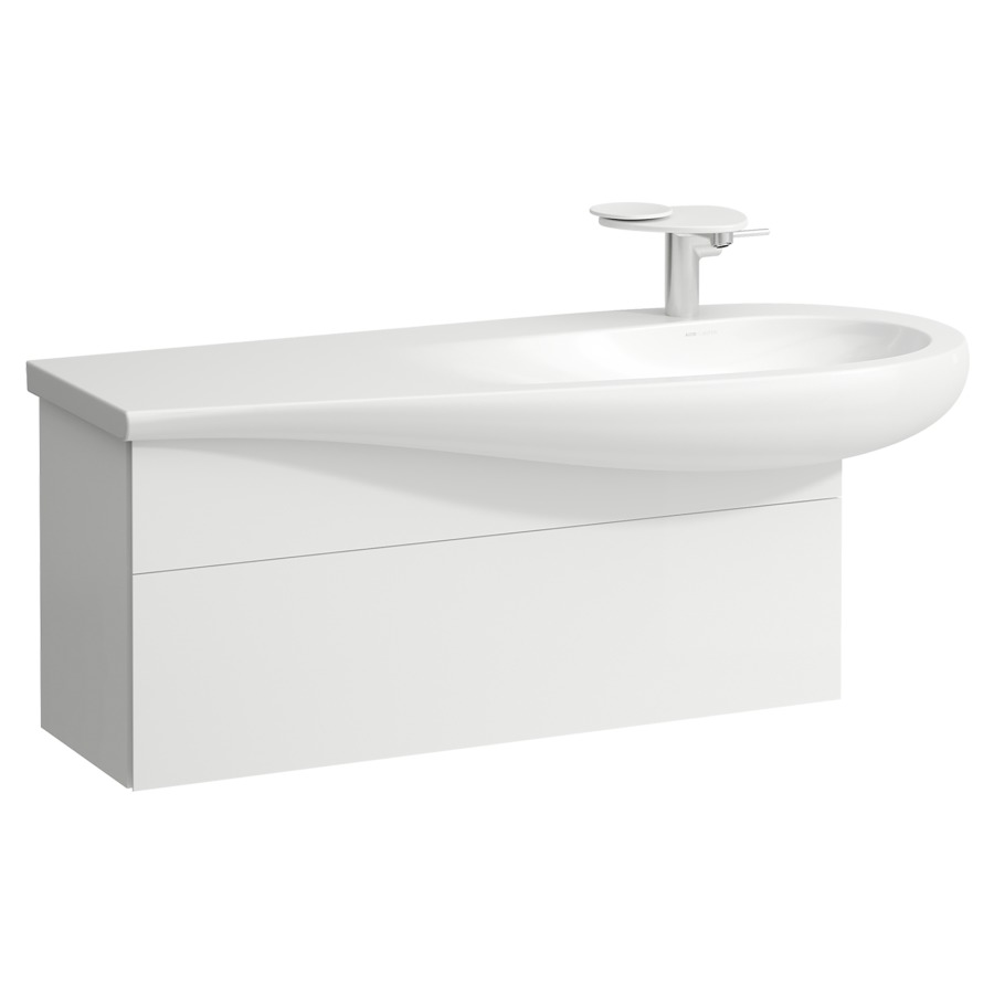 Élément inférieur
ILBAGNOALESSI
99,5 x 44,0 x 32,0 cm
élément à 1 tiroir
pour lavabo 234 084/088
tablette à gauche