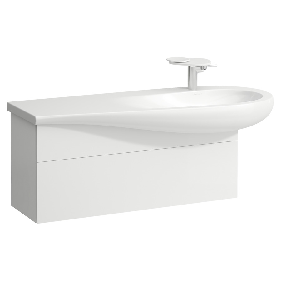 Élément inférieur
ILBAGNOALESSI
99,5 x 44,0 x 32,0 cm
élément à 1 tiroir
pour lavabo 234 084/088
tablette à gauche