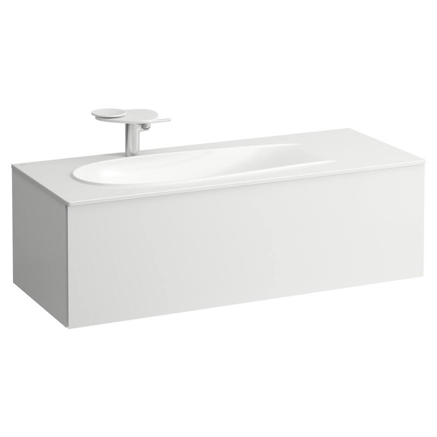 Élément inférieur
ILBAGNOALESSI
119,5 x 36,5 x 49,0 cm
élément à 1 tiroir
pour lavabo 234 079
tablette à droite