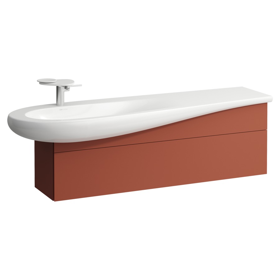 Élément inférieur
ILBAGNOALESSI
135,0 x 44,0 x 32,0 cm
élément à 1 tiroir
pour lavabo à gauche
212 047/048