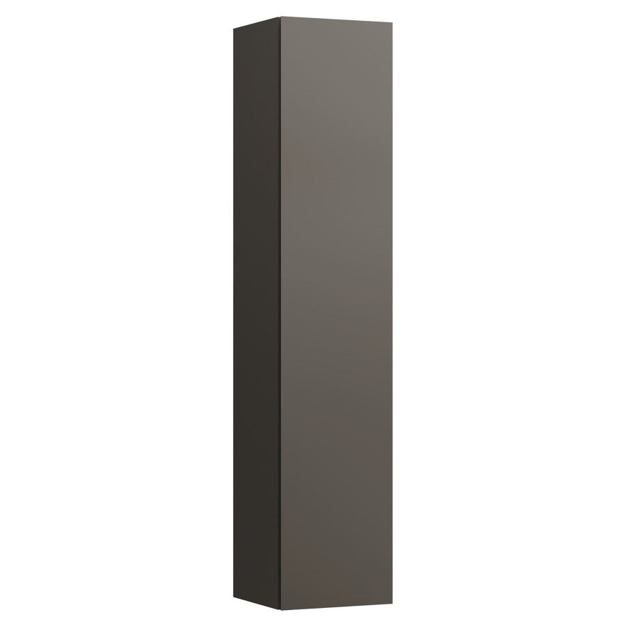 Armoire haute ILBAGNOALESSI
35,0 x 165,0 x 33,5 cm
1 porte, 4 tablettes en verre
charnière à droite