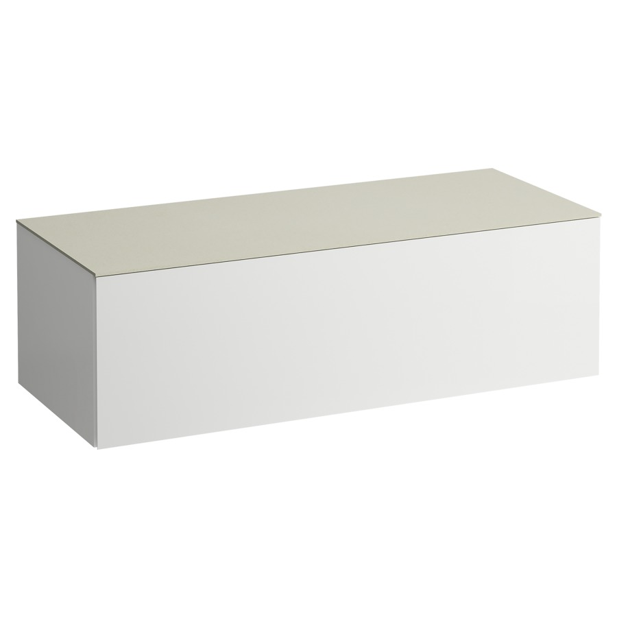 Élément inférieur
ILBAGNOALESSI
120,0 x 37,0 x 50,0 cm
élément à 1 tiroir
avec plaque de recouvrement
de 6 mm céramique Calce Avorio
sans découpe de lavabo