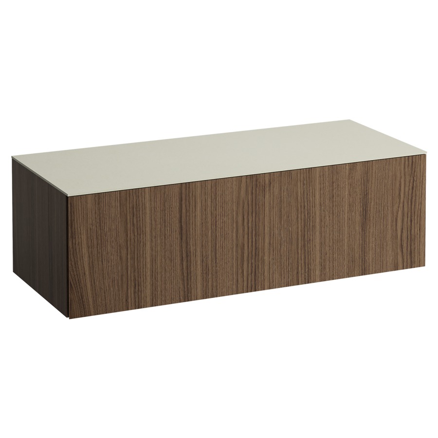 Élément inférieur
ILBAGNOALESSI
120,0 x 37,0 x 50,0 cm
élément à 1 tiroir
avec plaque de recouvrement
de 6 mm céramique Calce Avorio
sans découpe de lavabo