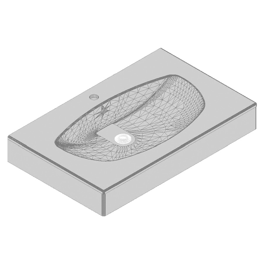 Lavabo Galileo Free Ovale