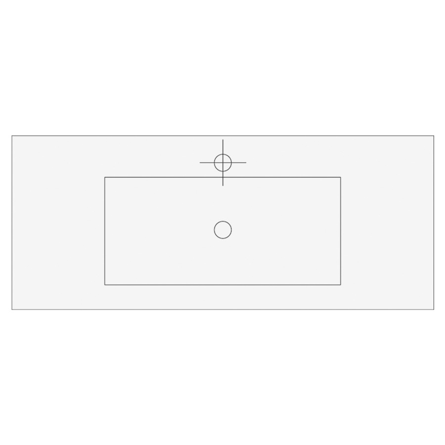 Lavabo RAFFAELLO FREE
103,0-122,0 x 14,0 x 50,0 cm
grès cérame fin mat
avec écoulement