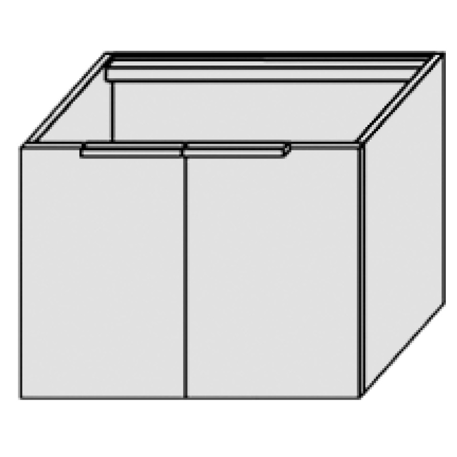 Élément inférieur PROGETTO
60,0 x 48,0 x 50,0 cm
armoire de tablette, 2 portes