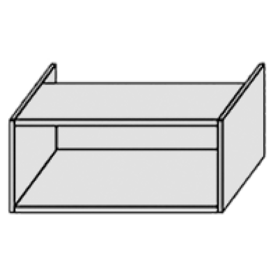 Élément inférieur PROGETTO/
PERFETTO
60,0 x 24,0 x 50,0 cm
1 niche ouverte