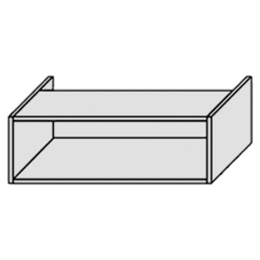 Élément inférieur PROGETTO/
PERFETTO
80,0 x 24,0 x 50,0 cm
1 niche ouverte