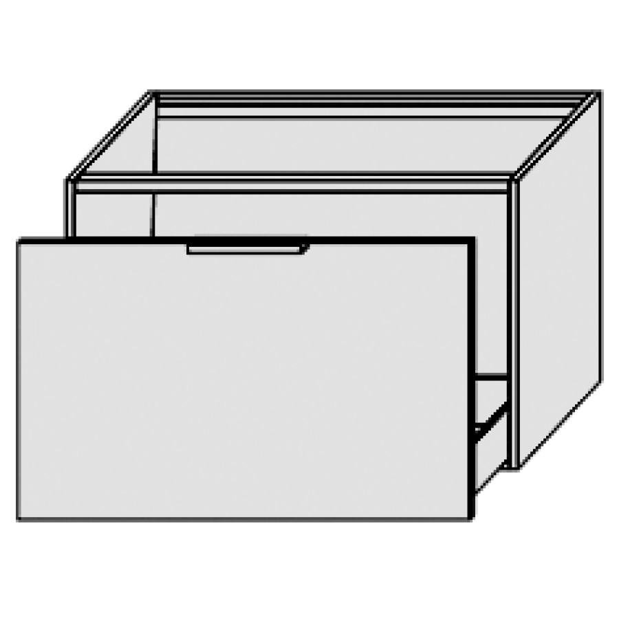 Élément inférieur PROGETTO
70,0 x 48,0 x 50,0 cm
latérale, eélément à 1 tiroir
