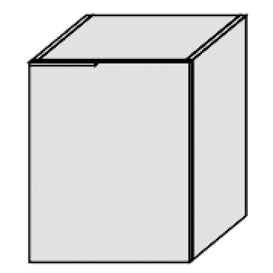 Élément inférieur PROGETTO
40,0 x 48,0 x 50,0 cm
latérale, armoire de tablette
1 porte, charnière à droite