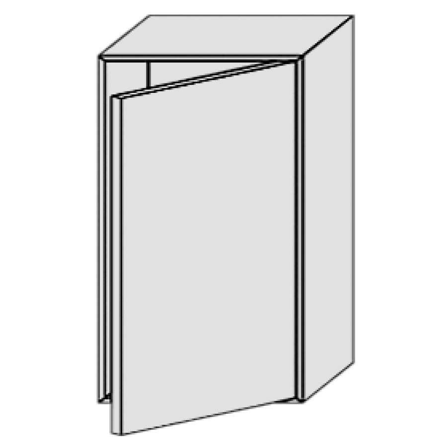 Armoire mi-haute PROGETTO
40,0 x 64,0 x 21,0 cm
1 porte, 2 tablettes en verre
charnière à gauche