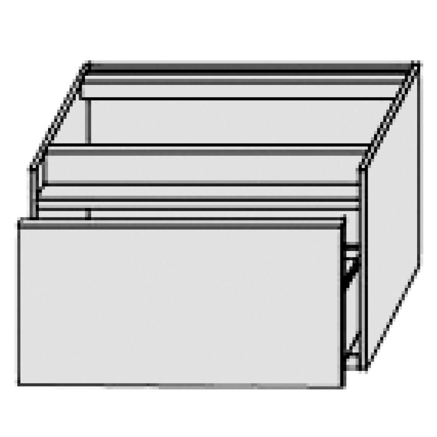 Élément inférieur PERFETTO
40,0 x 24,0 x 50,0 cm
latérale, élément à 1 tiroir