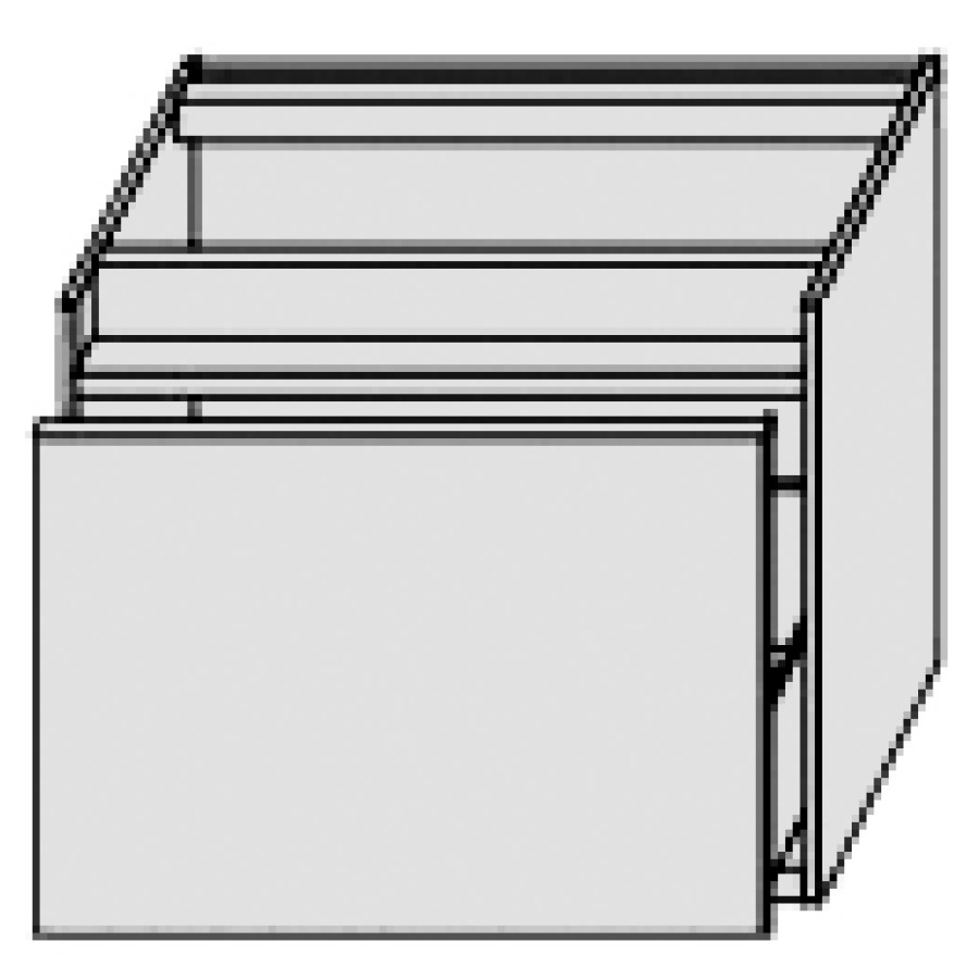 Élément inférieur PERFETTO
40,0 x 32,0 x 50,0 cm
latérale, élément à 1 tiroir