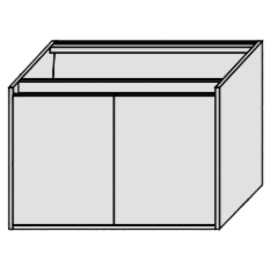 Élément inférieur PERFETTO
60,0 x 48,0 x 50,0 cm
armoire de tablette, 2 portes