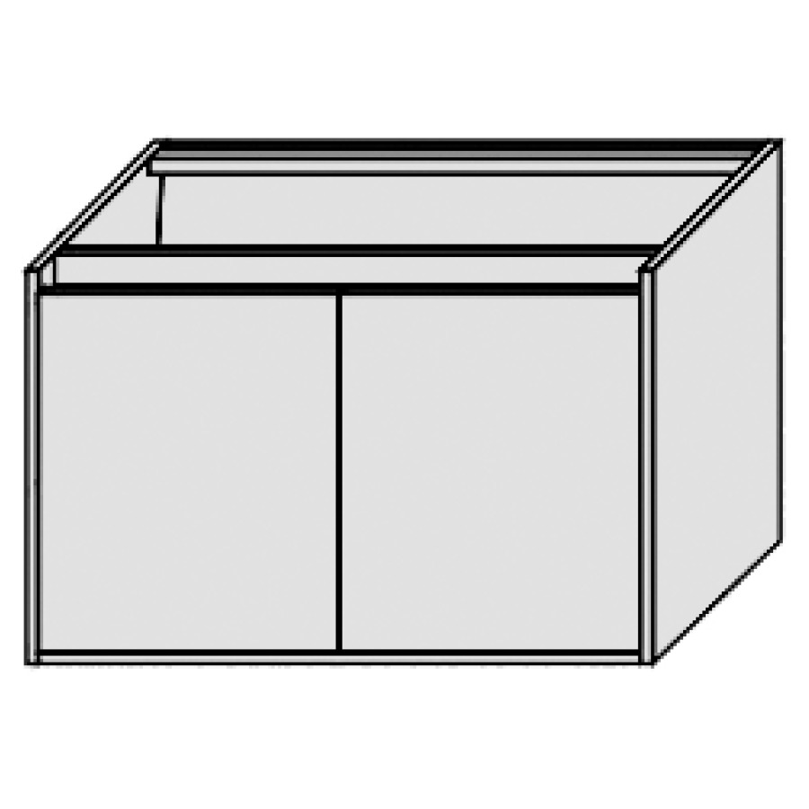 Élément inférieur PERFETTO
80,0 x 48,0 x 50,0 cm
armoire de tablette, 2 portes