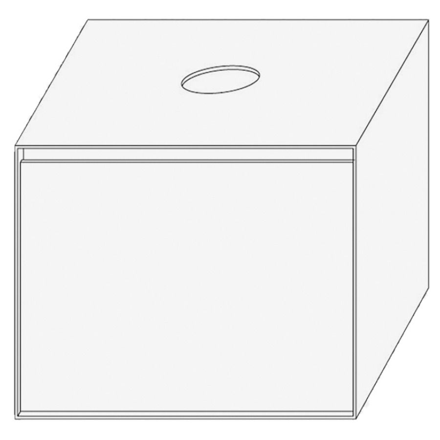 Élément inférieur DIVO
61,0 x 49,0 x 52,0 cm
élément à 1 tiroir
pour lavabo à poser au millieu