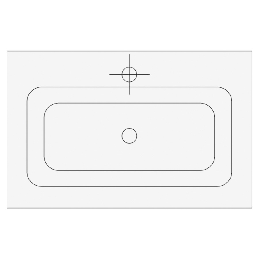 Lavabo DIVO-GIOTTO
81,0 x 1,6 x 52,0 cm
lavabo au millieu