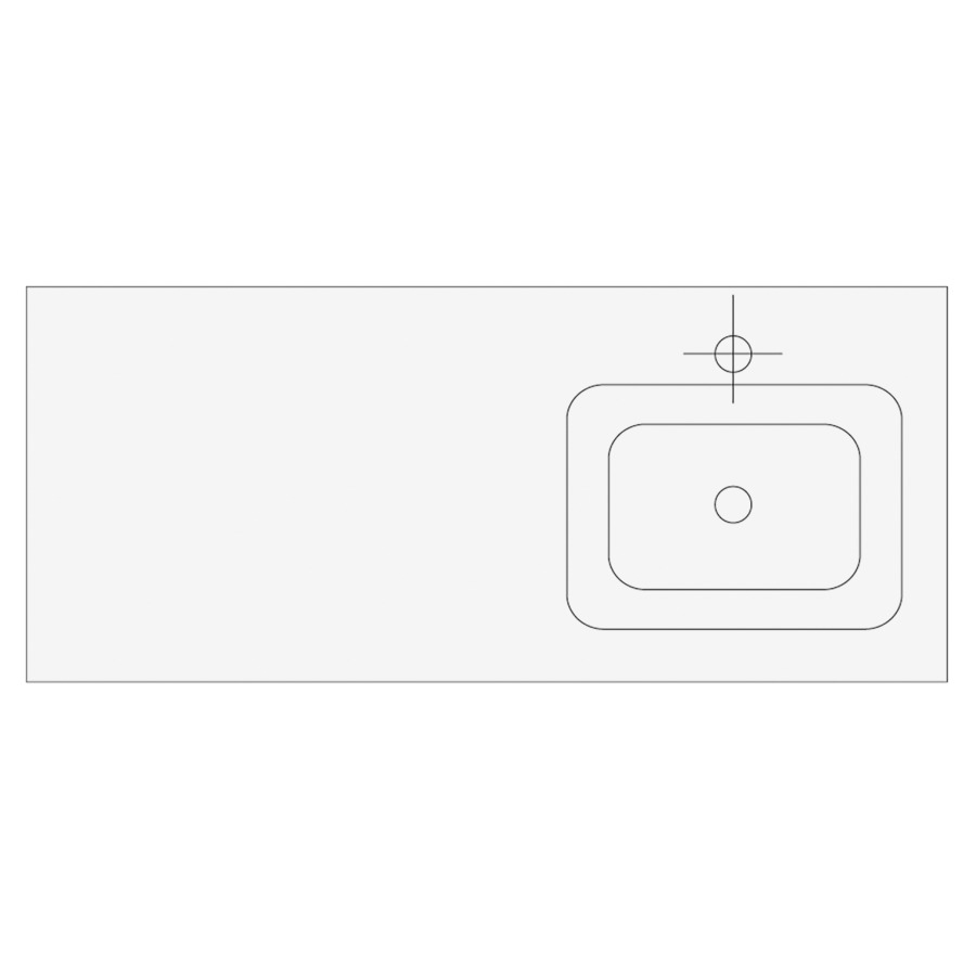 Lavabo DIVO-GIOTTO
121,0 x 1,6 x 52,0 cm
lavabo à droite