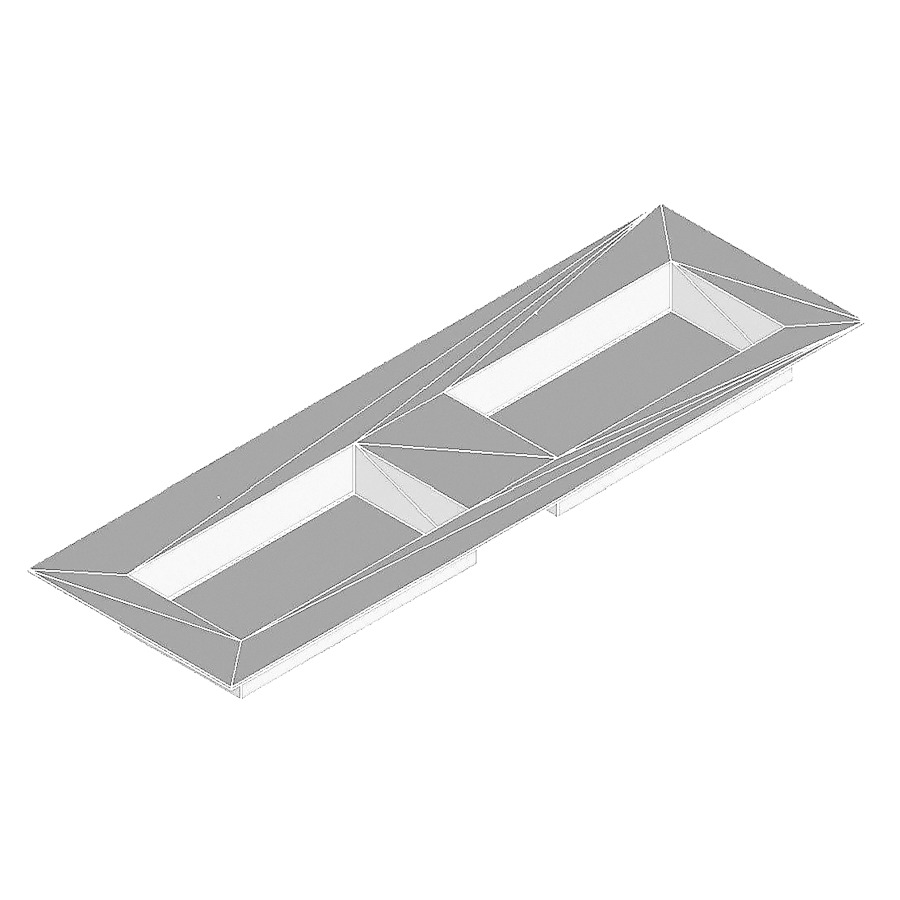 Lavabo QAMAR-DIVO RAFFAELLO
161,0 x 1,6 x 52,0 cm
2 lavabos