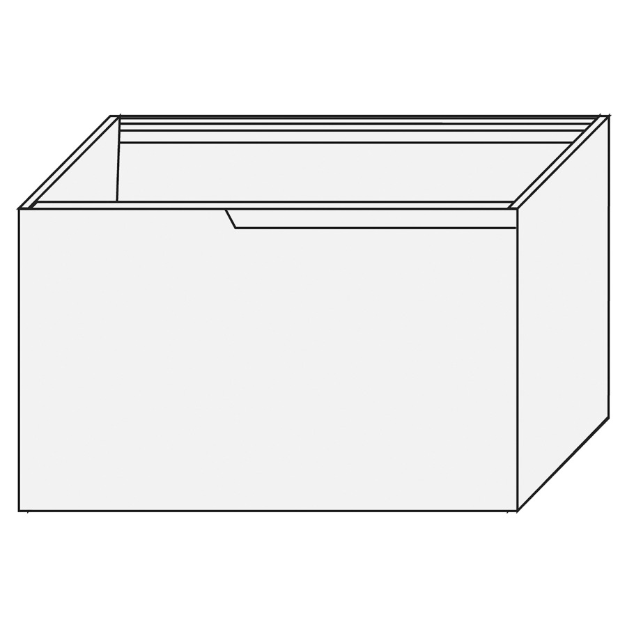 Élément inférieur PRESTIGE
CLASSIC, 80,0 x 48,0 x 50,0 cm
élément à 1 tiroir
fin gauche de la combinaison
de meuble