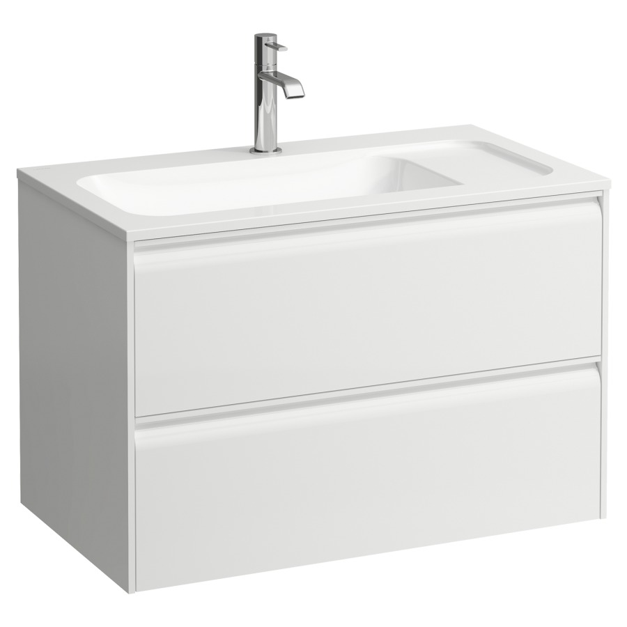 Combinaison de meuble MEDA
77.5 x 51.9 x 44.5 cm
élément à 2 tiroirs, incl.
lavabo blanc mat, sans
trop-plein