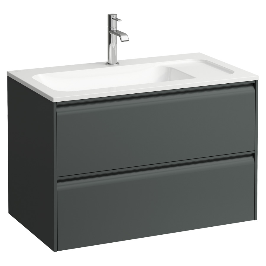 Combinaison de meuble MEDA
77.5 x 51.9 x 44.5 cm
élément à 2 tiroirs, incl.
lavabo blanc mat, sans
trop-plein