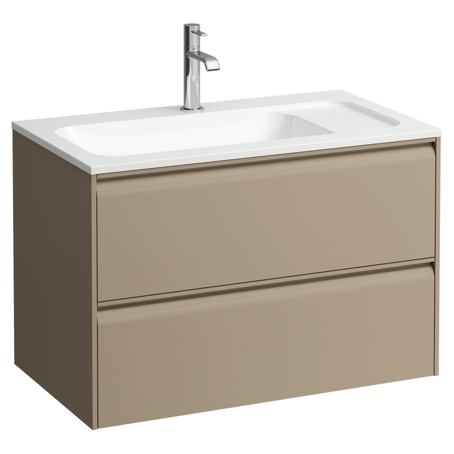 Combinaison de meuble MEDA
77.5 x 51.9 x 44.5 cm
élément à 2 tiroirs, incl.
lavabo blanc mat, sans
trop-plein