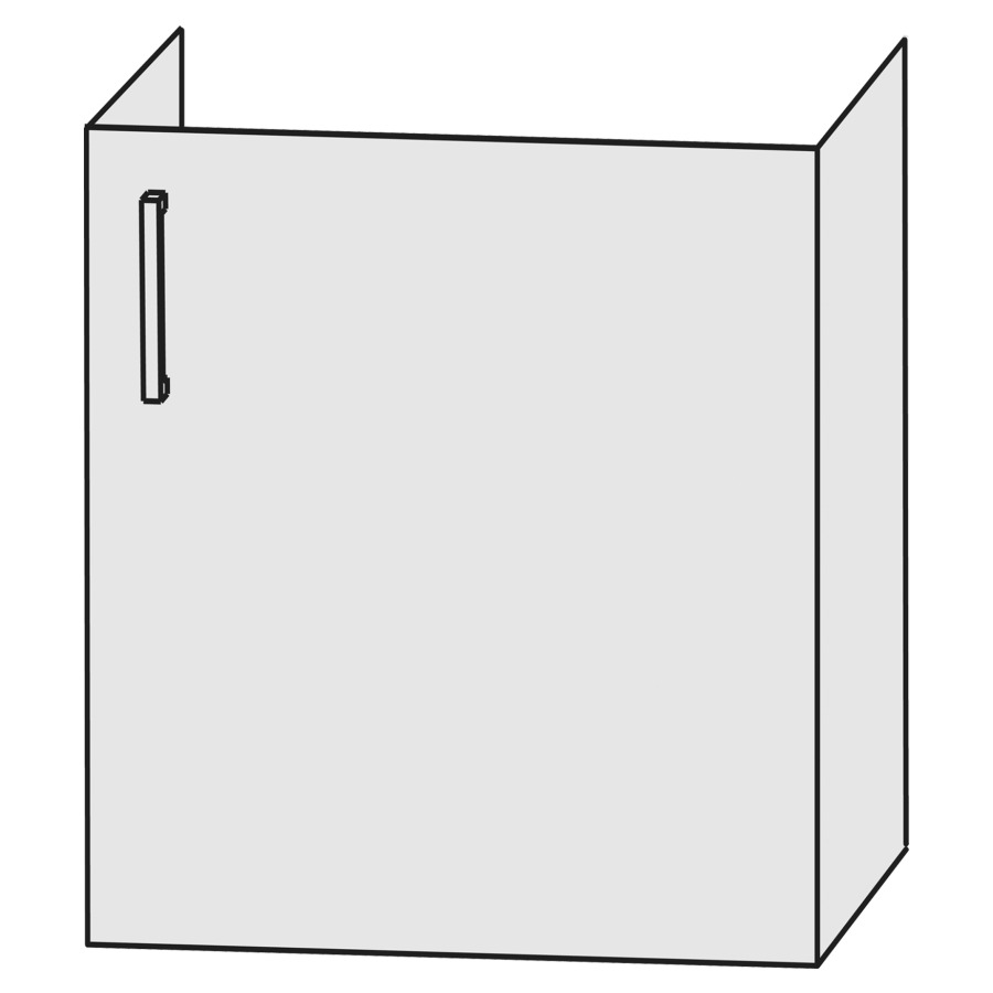 Élément inférieur RENOVA NR. 1
COMPRIMO
43,0 x 48,5 x 20,0 cm
armoire de toilette, 1 porte
charnières à droite
pour lave-mains Renova Compact
221 242