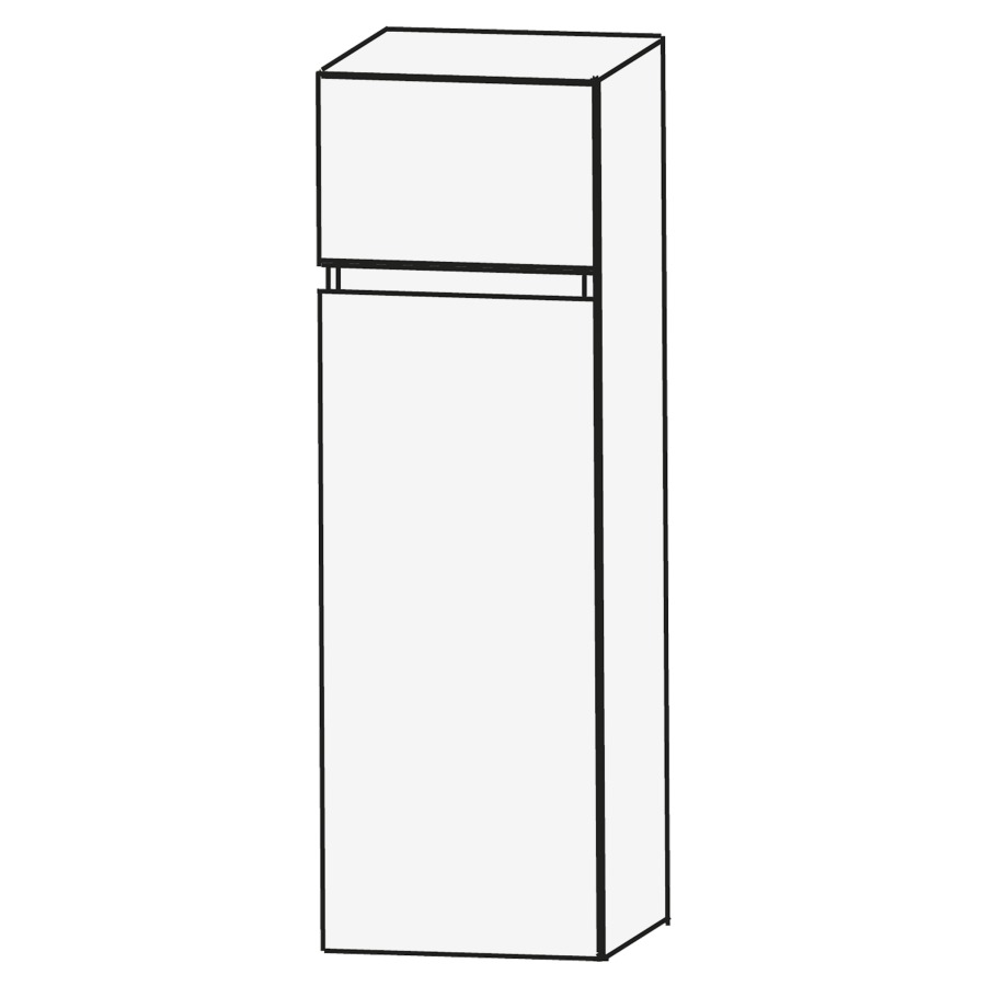 Armoire mi-haute CONCEPT LINE
30 x 83 x 30 cm
armoire de tablette
1 porte, charnières à droite
1 tablette, 1 tiroir
barrepoignée en couleur corpus