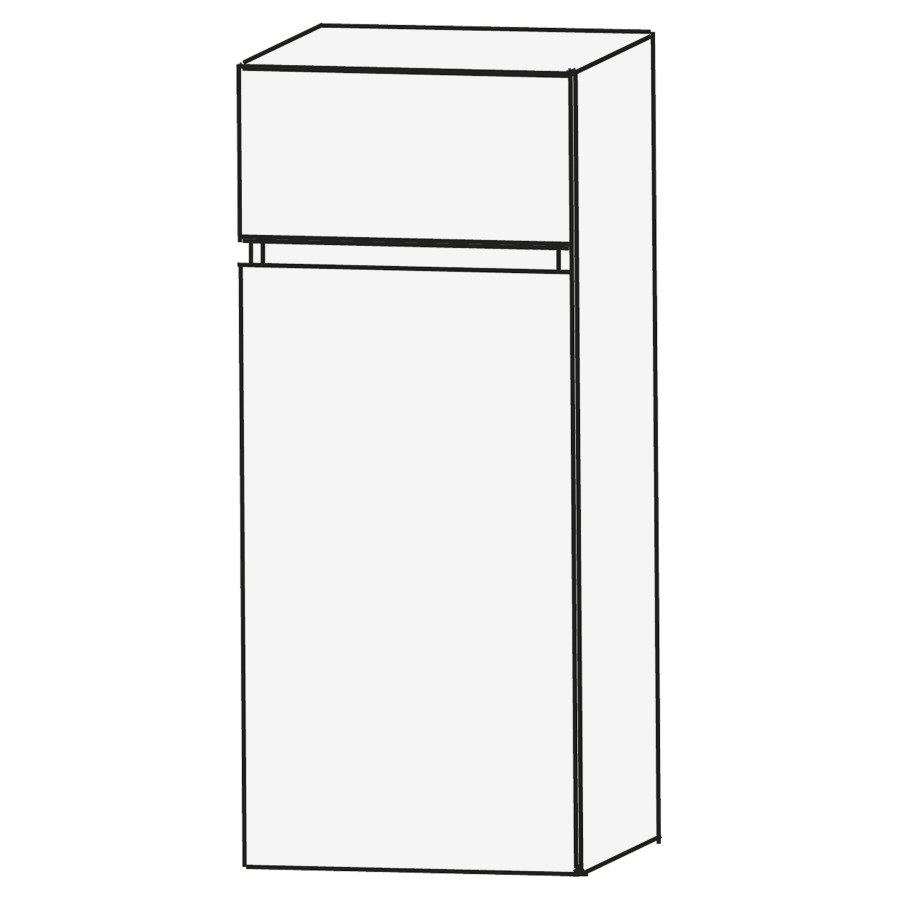 Armoire mi-haute CONCEPT LINE
40 x 83 x 30 cm
armoire de tablette
1 porte, charnières à gauche
1 tablette, 1 tiroir
barrepoignée en couleur corpus