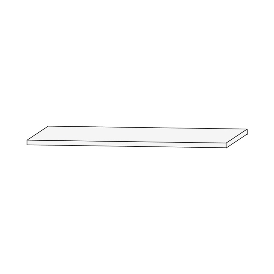 Plaque de recouvrement CONCEPT
LINE, 50,2 x 2,8 x 33 cm
Profondeur standard
chant ABS
couleurs par collection