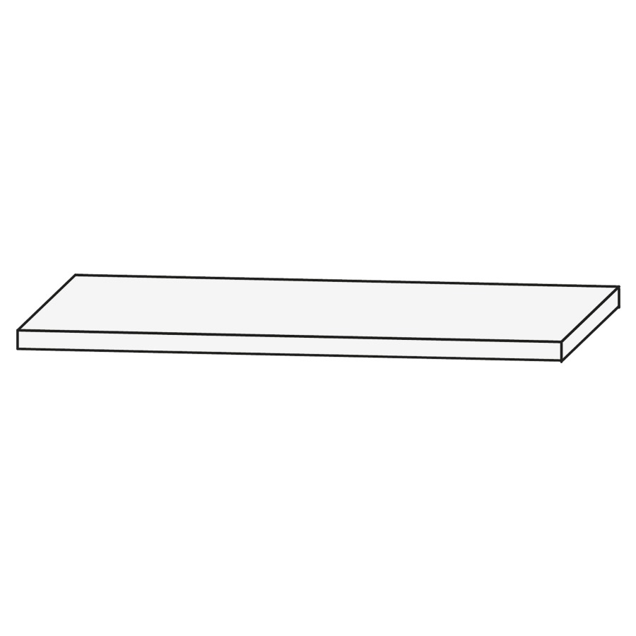 Plaque de recouvrement CONCEPT
LINE, 40,2 x 1,6 x 32,5 cm
profondeur standard
chant ABS
couleurs par collection