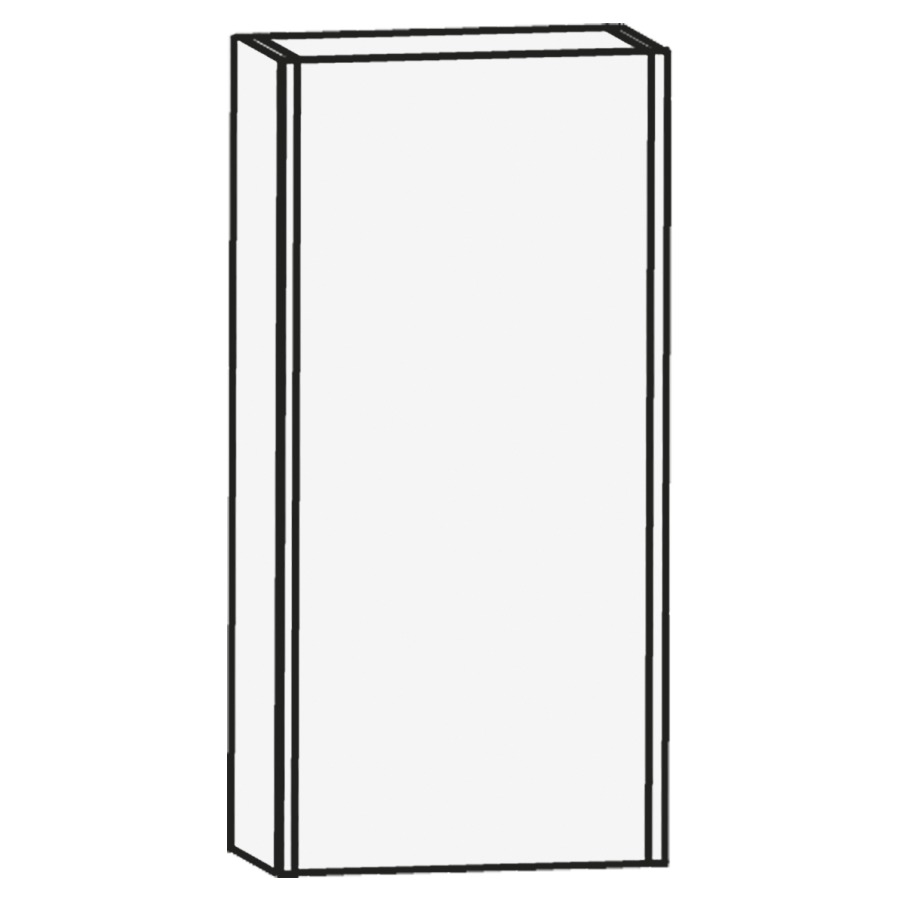 Armoire supérieure HIGH LINE
42 x 64 x 17,2 cm
armoire de tablette, 1 porte
charnières à droite
1 tablette