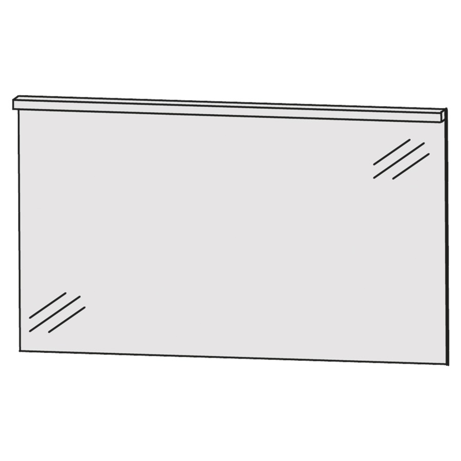 Miroir lumineux CONCEPT LINE
LED, 90,0 x 67,2 x 5,9 cm
éclairages LED en haut
8,4 W, comvertisseur 15 W
1 interrupteur