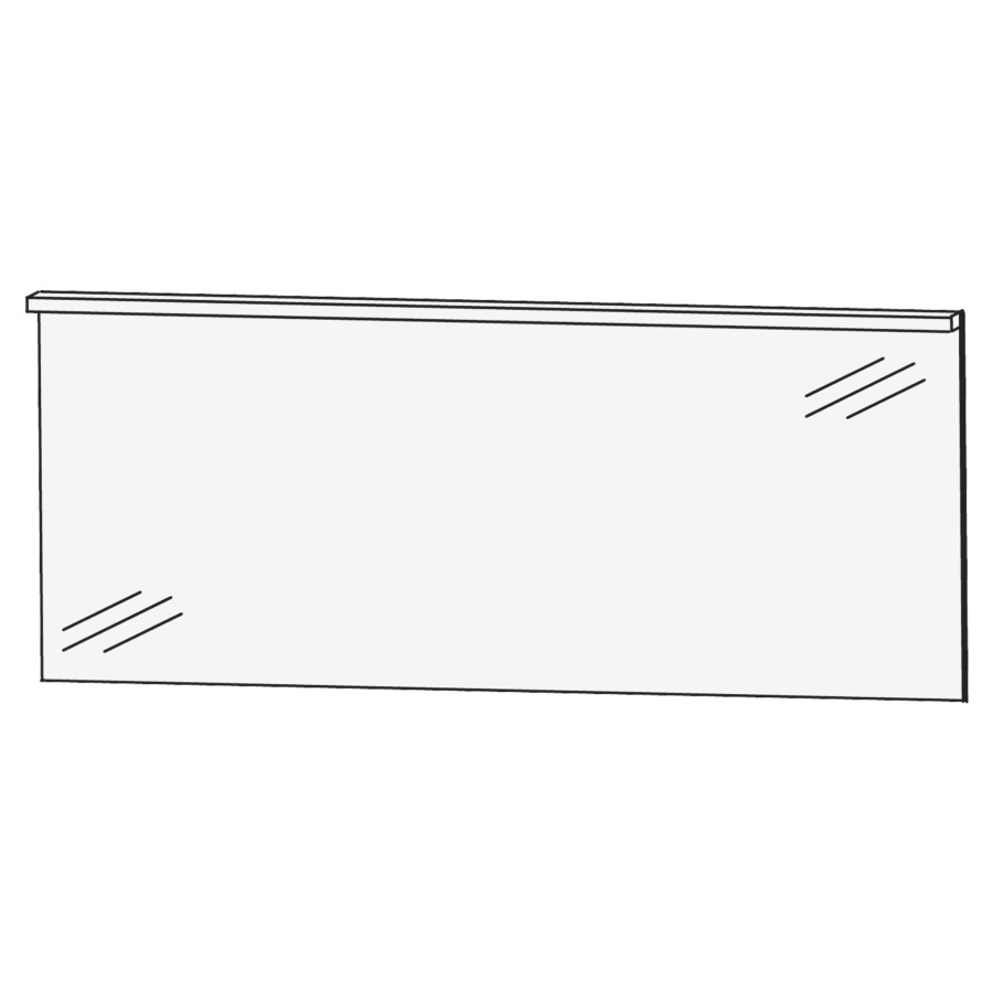 Miroir lumineux CONCEPT LINE
LED, 170,0 x 67,2 x 5,9 cm
éclairages LED en haut 26 W
comvertisseur 30 W
1 interrupteur