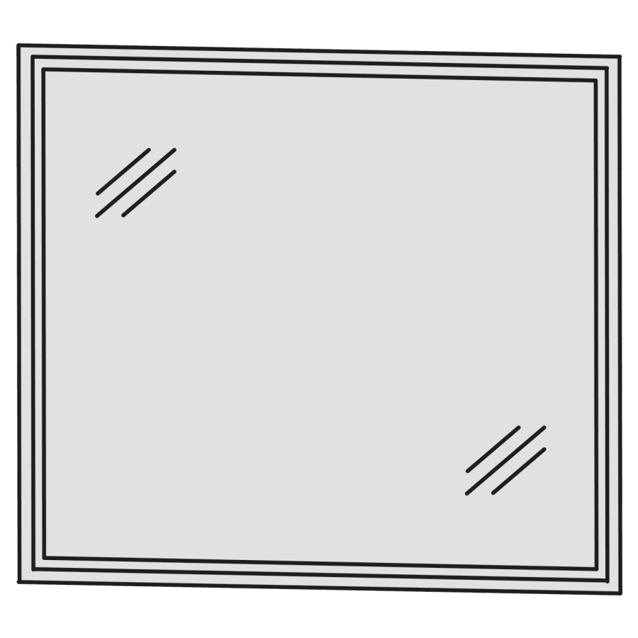 Miroir lumineux CONCEPT LINE
LED, 70,0 x 64,0 x 2,8 cm
éclairage LED périphérique
éclairage LED indirecte en
retrait, 1 comvertisseur LED
avec éclairage Emotion, 60 W
Touch LED-variateur, 37,2 W