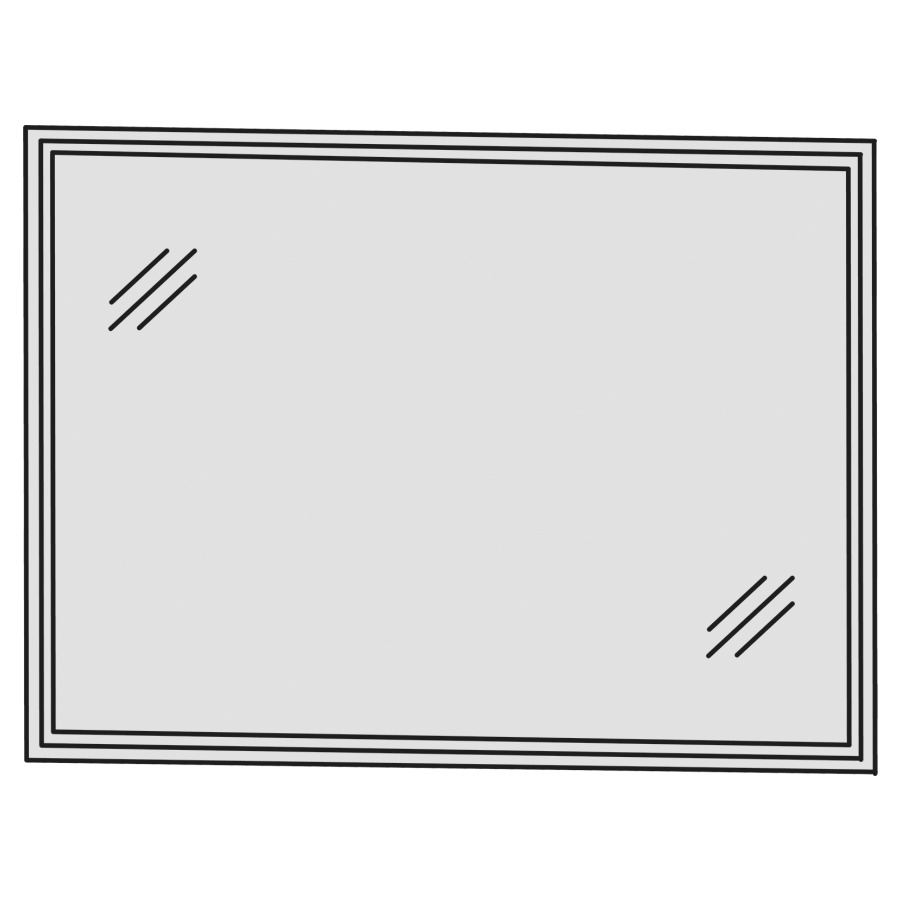 Miroir lumineux CONCEPT LINE
LED, 90,0 x 64,0 x 2,8 cm
éclairage LED périphérique
éclairage LED indirecte en
retrait, 1 comvertisseur LED
avec éclairage Emotion, 60 W
Touch LED-variateur, 43,4 W
