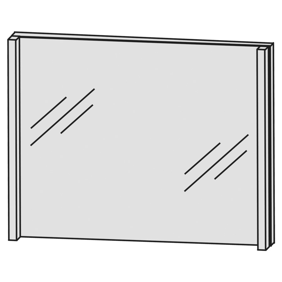 Miroir lumineux CONCEPT LINE
LED, 90,0 x 64,0 x 4,3 cm
2 éclairages LED verticals
2 x 6 W, comvertisseur 30 W
1 interrupteur