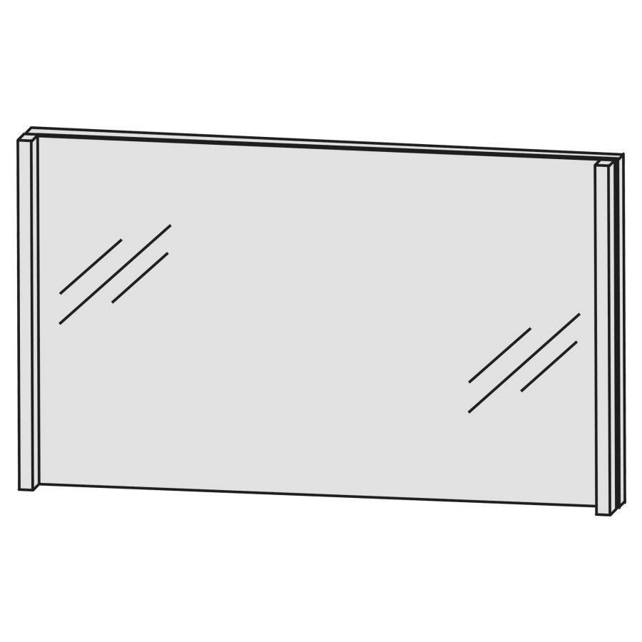Miroir lumineux CONCEPT LINE
LED, 120,0 x 64,0 x 4,3 cm
2 éclairages LED verticals
2 x 6 W, comvertisseur 30 W
1 interrupteur