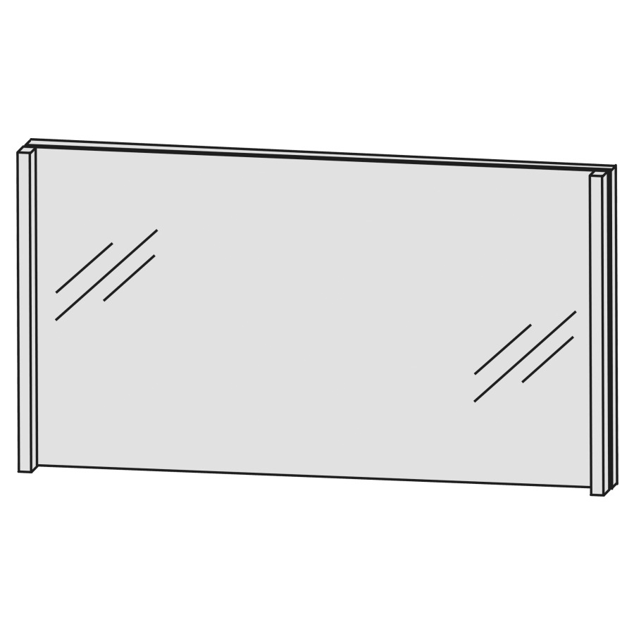 Miroir lumineux CONCEPT LINE
LED, 130,0 x 64,0 x 4,3 cm
2 éclairages LED verticals
2 x 6 W, comvertisseur 30 W
1 interrupteur