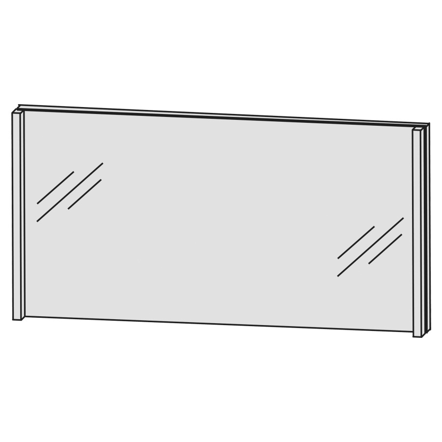 Miroir lumineux CONCEPT LINE
LED, 140,0 x 64,0 x 4,3 cm
2 éclairages LED verticals
2 x 6 W, comvertisseur 30 W
1 interrupteur