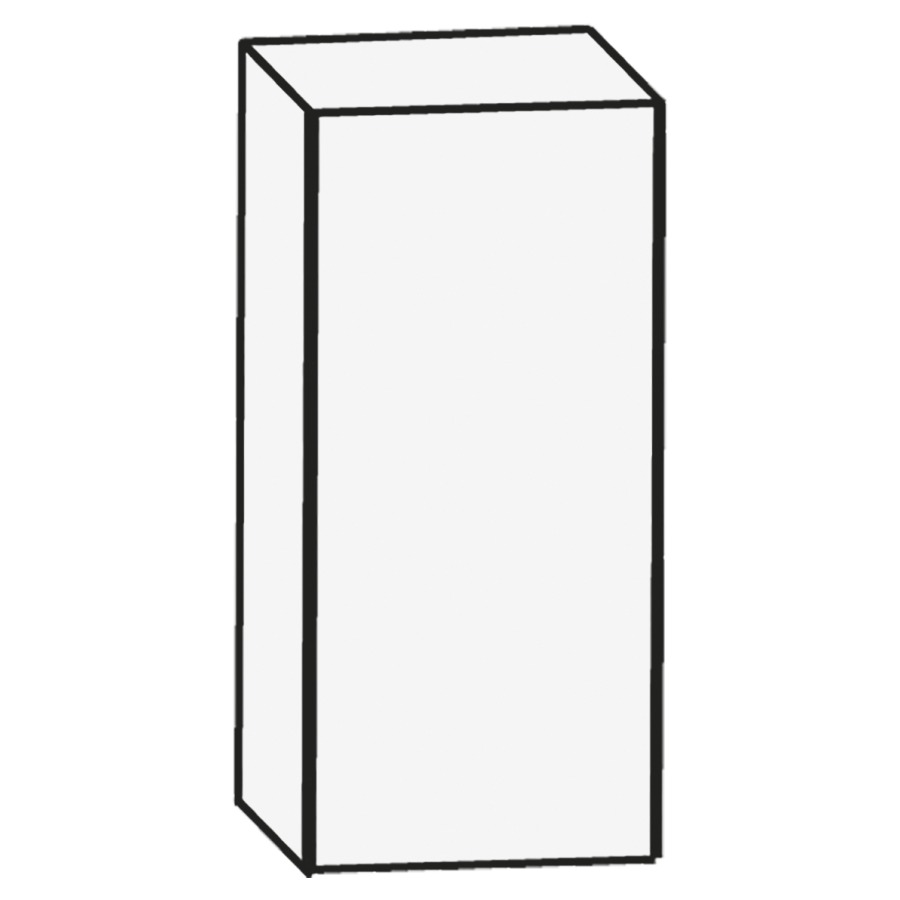 Armoire supérieure CONCEPT
LINE, 30 x 64 x 15 cm
armoire de tablette, 1 porte
charnières à droite
1 tablette